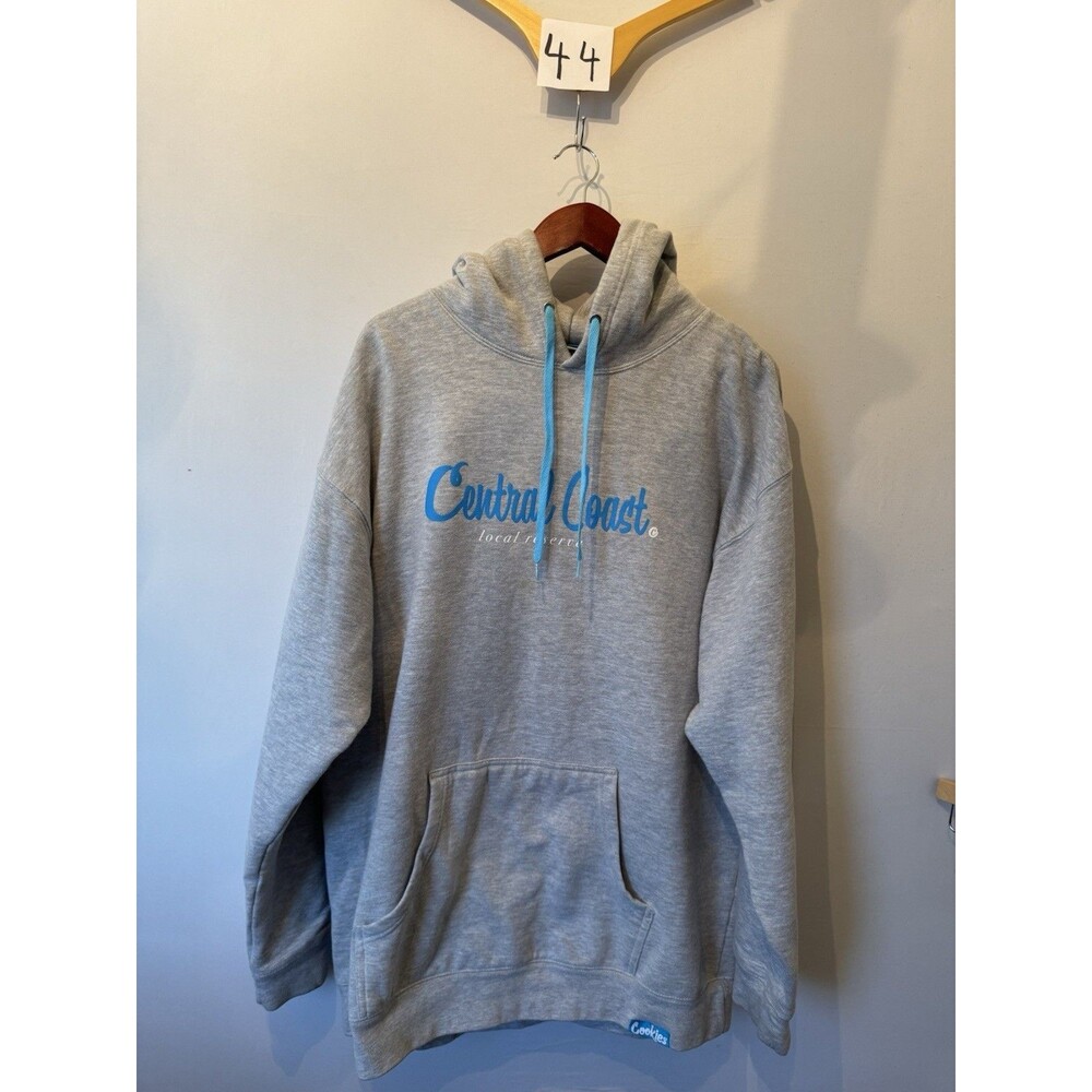 Cookies SF Central Coast Local Reserve Hoodie Men’s XXL Gray Blue Pullover